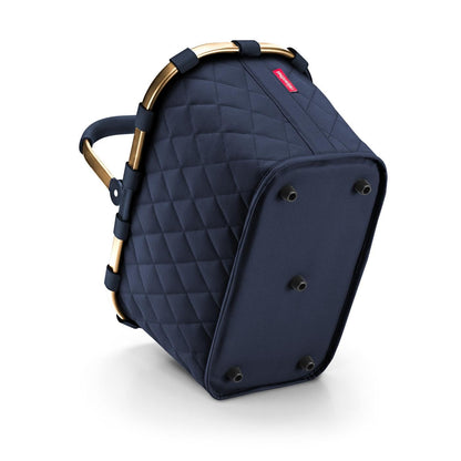reisenthel carrybag frame rhombus Einkaufskorb - midnight gold
