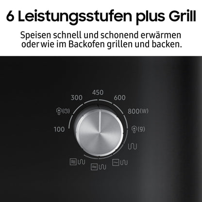Samsung MG23K3614AW/EG Mikrowelle mit Grill 23L – Weiss