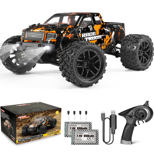 HAIBOXING RC Auto 4WD Monstertruck 1:18 All Terrain 36 km/h, ferngesteuert mit Allradantrieb