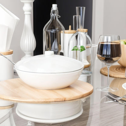 NURPELLE Tischfolie rund transparent, 2 mm PVC Tischschutz, Ø 100 cm
