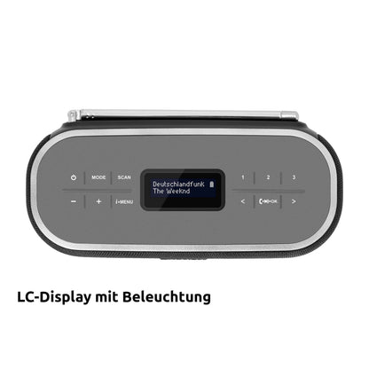 TechniSat VIOLA BT 1 Digitalradio mit Bluetooth, DAB+ und UKW