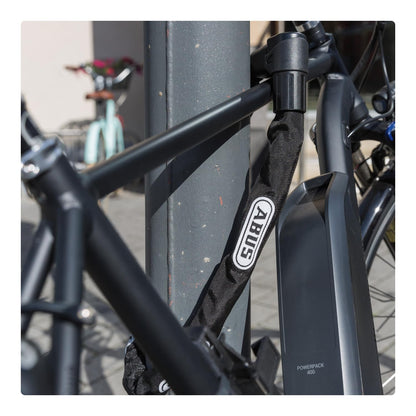 ABUS Kettenschloss Modell 33559 – 85 cm lang, Schwarz