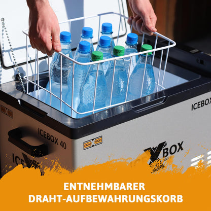 Cross Tools ICEBOX 40 Kompressor Kühlbox 37L Camping