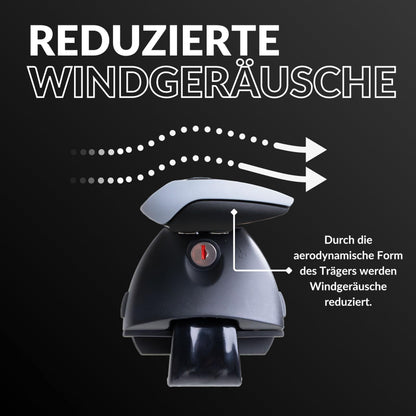 Owen Dachträger 3.0 Pro für bündige Reling - Silber 120cm