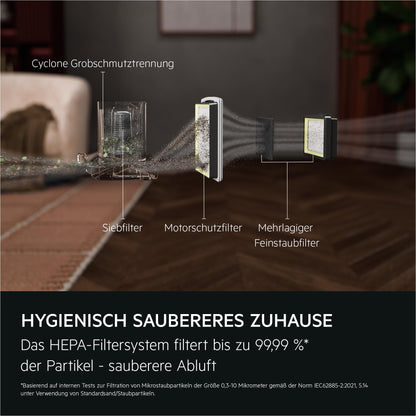 AEG CLEAN 5000 Beutelloser Bodenstaubsauger - AL51C1DRF