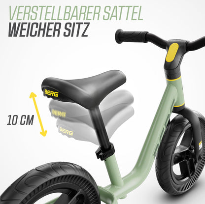 Berg MOOV 10 Zoll Laufrad für Kinder ab 2 Jahren - Grün