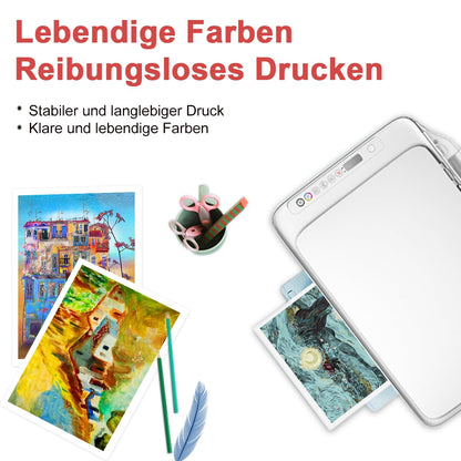 ANKINK Tintenpatronen kompatibel zu Canon PG-560XL CL-561XL, 2er-Pack