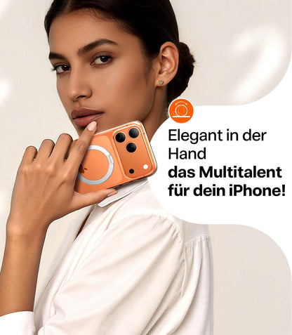 TORRAS Ostand Q3 Spin iPhone 17 Pro Hülle mit 360° MagSafe Ständer