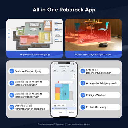 roborock Q7 L5+ Saugroboter mit Wischfunktion und Absaugstation