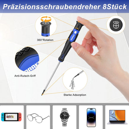 SORAKO Schraubendreher-Set, 118-teilig, magnetisch, mit Bits