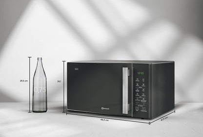 Bauknecht MW 254 SM Grill-Mikrowelle mit Dampfgarfunktion