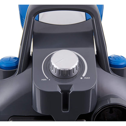 Amazon Basics Zylinder-Staubsauger beutellos - 700W Schwarz/Blau