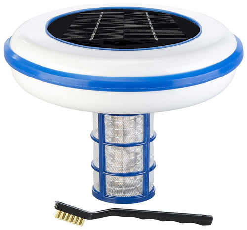 infactory Pool Kupfer-Ionisator Solar, solarbetrieben, mit Kupferelektrode. Reinigt Poolwasser bis 160.000L, hemmt Algenbildung.