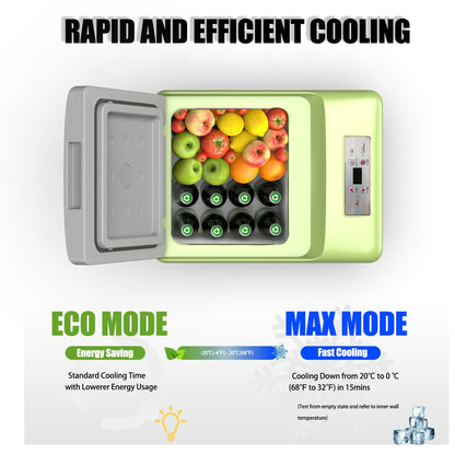 Alpicool C9PT Kühlbox 9 L Kompressor 12 V für Auto und Camping