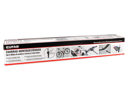 EUFAB 16421 E-Bike Montageständer - Silber/Schwarz