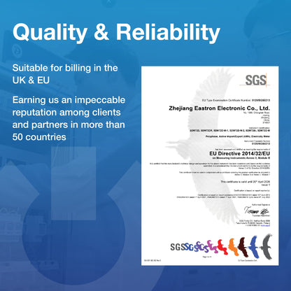 SDM72DM-V2 3-Phasen Zweirichtungs-Drehstromzähler Modbus