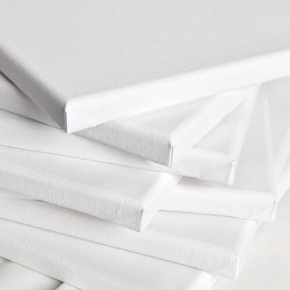 Artina Keilrahmen Leinwand Baumwolle 100x150 cm - Weiss