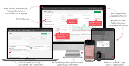 Lexware Office XL – Online Buchführungssoftware Lizenz 365 Tage