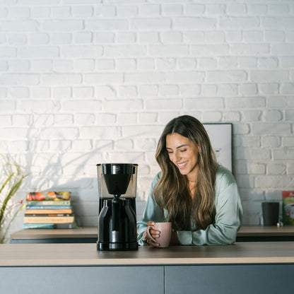 Melitta Easy Therm Kaffeemaschine - doppelte Thermokanne schwarz