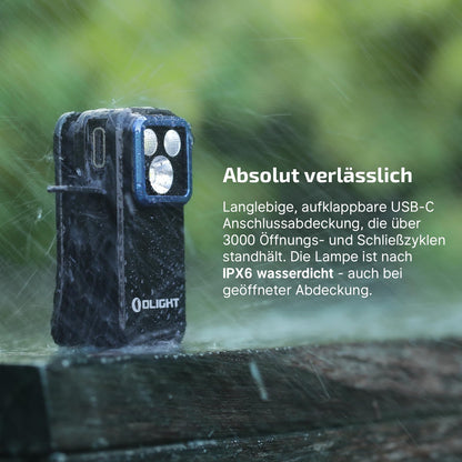 OLIGHT Oclip Pro Mini LED Taschenlampe mit Clip, 500 Lumen