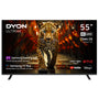 DYON ULTIMAX 55U-TI 55 Zoll 4K Ultra-HD Smart TV mit Tizen OS. Rechteckiger, schwarzer Smart TV mit 4K Ultra-HD Auflösung und Tizen OS.