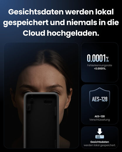 SwitchBot Smart Lock Ultra mit Keypad Vision Pro, 3D-Gesichtserkennung