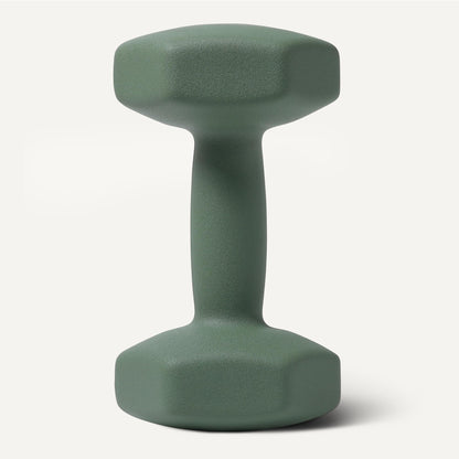 Amazon Basics Hantel-Set, Neopren-Kurzhanteln, 10 kg, Olivgrün