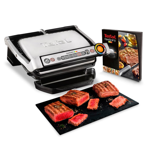 Tefal OptiGrill+ Kontaktgrill mit Garstufenanzeige - GC712D12