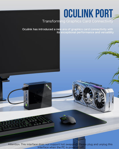 GMKtec K8 Plus Gaming Mini PC - Ryzen 7 8845HS 32GB/1TB