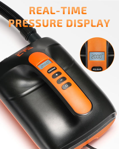 Swonder SUP Pumpe Elektrisch 20PSI Hochdruck Zweistufig