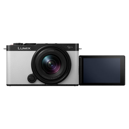 Panasonic Lumix S9 Spiegellose Vollformatkamera Kit - Weiss