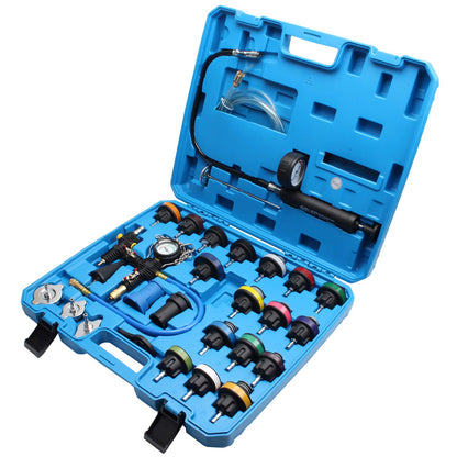 CCLIFE Kühlsystem Abdrück- & Befüllgerät - 28-teiliges Set