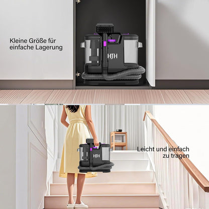 CleanTech Waschsauger Teppich- & Polsterreiniger – Tierhaarbürste