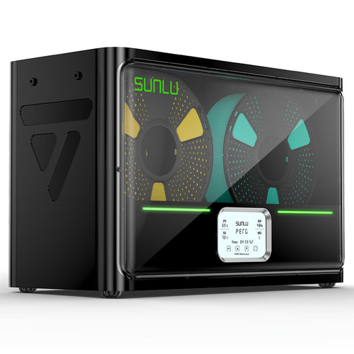 SUNLU S4 3D Drucker Filament Trockner - 4 Spulen Schwarz