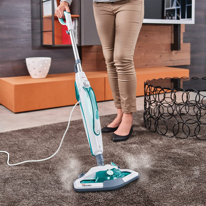 Polti Vaporetto SV450 Dampfbesen - Dampfreiniger Weiss-Grün
