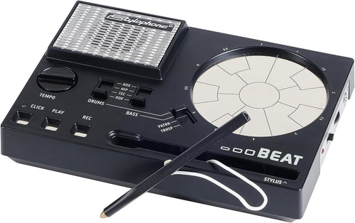 Stylophone BEAT – kompakte Drum Machine mit Stylus und Lautsprecher