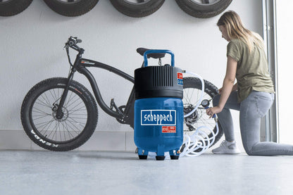 Scheppach HC24V Druckluft Kompressor stehend 24L ölfrei
