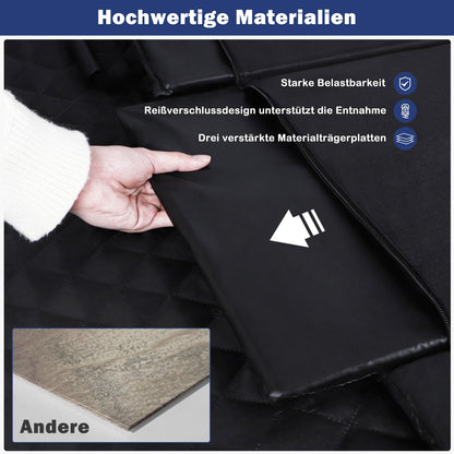 JOEJOY Hundedecke Auto Rückbank – Harte Unterseite