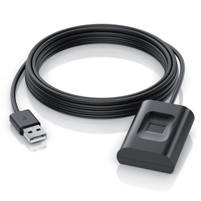 CSL USB Fingerabdrucksensor - Windows 8-11, 10 IDs, 360° Erkennung