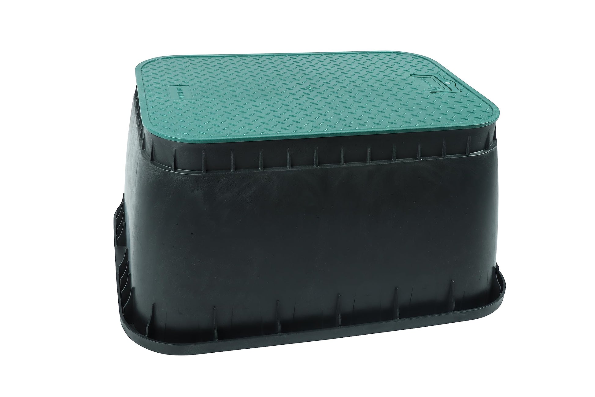 Wacredo Ventilbox XL 14" Ventilkasten rechteckig mit Deckel aus wetterfestem Polypropylen für Bewässerungsanlagen