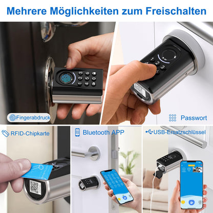 WELOCK ToucA51 Elektronisches Fingerabdruck Türschloss - App/Code
