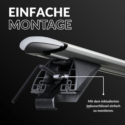 Owen Dachträger 5.0 Pro Relingträger – Silber 120cm
