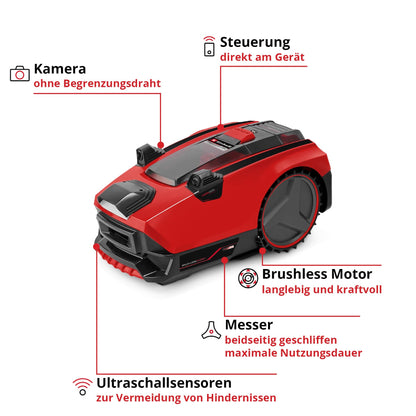 Einhell Mähroboter FREELEXO CAM 500 – Power X-Change Akku