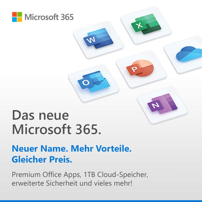 Microsoft 365 Single Jahresabonnement - 1 Nutzer Box