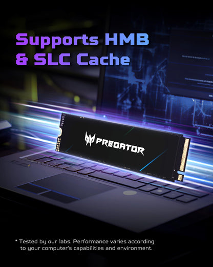 acer Predator GM7 Interne Gaming SSD - 2TB M.2 NVMe PCIe 4.0