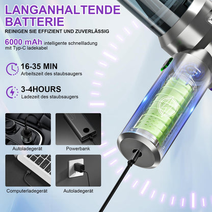 RABIGALA Akku-Handstaubsauger 4-in-1 HL-138, kabellos, 28000 PA