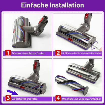 bodens Elektrische Bodendüse Torque Drive für Dyson V7 V8 V10 V11 V15