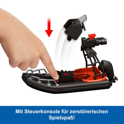 Mattel Jurassic World: Die Wiedergeburt Geschichtenset Insel-Flucht JGB55