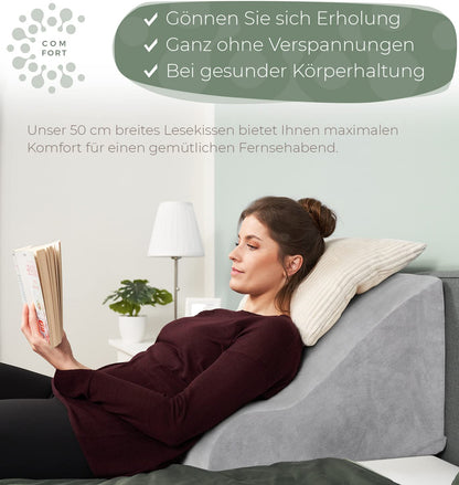 Lesekissen Ergonomisch Memory Foam – Keilkissen Reflux Bett Sofa