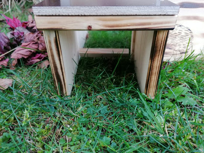 Woidwerk Manufaktur Igelhotel IG7 – gebrannt, Labyrinth, Rattenklappe